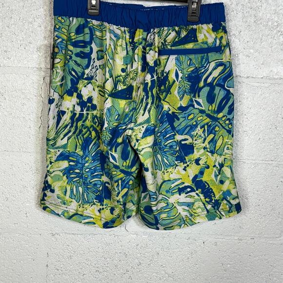 Speedo Men's Print Bondi Basin 20" Boardshorts Harlequin Green medium - Picture 4 of 6